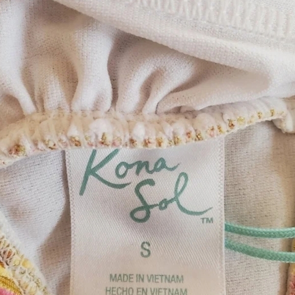 Kona Sol swimsuit top size S - Picture 8 of 12